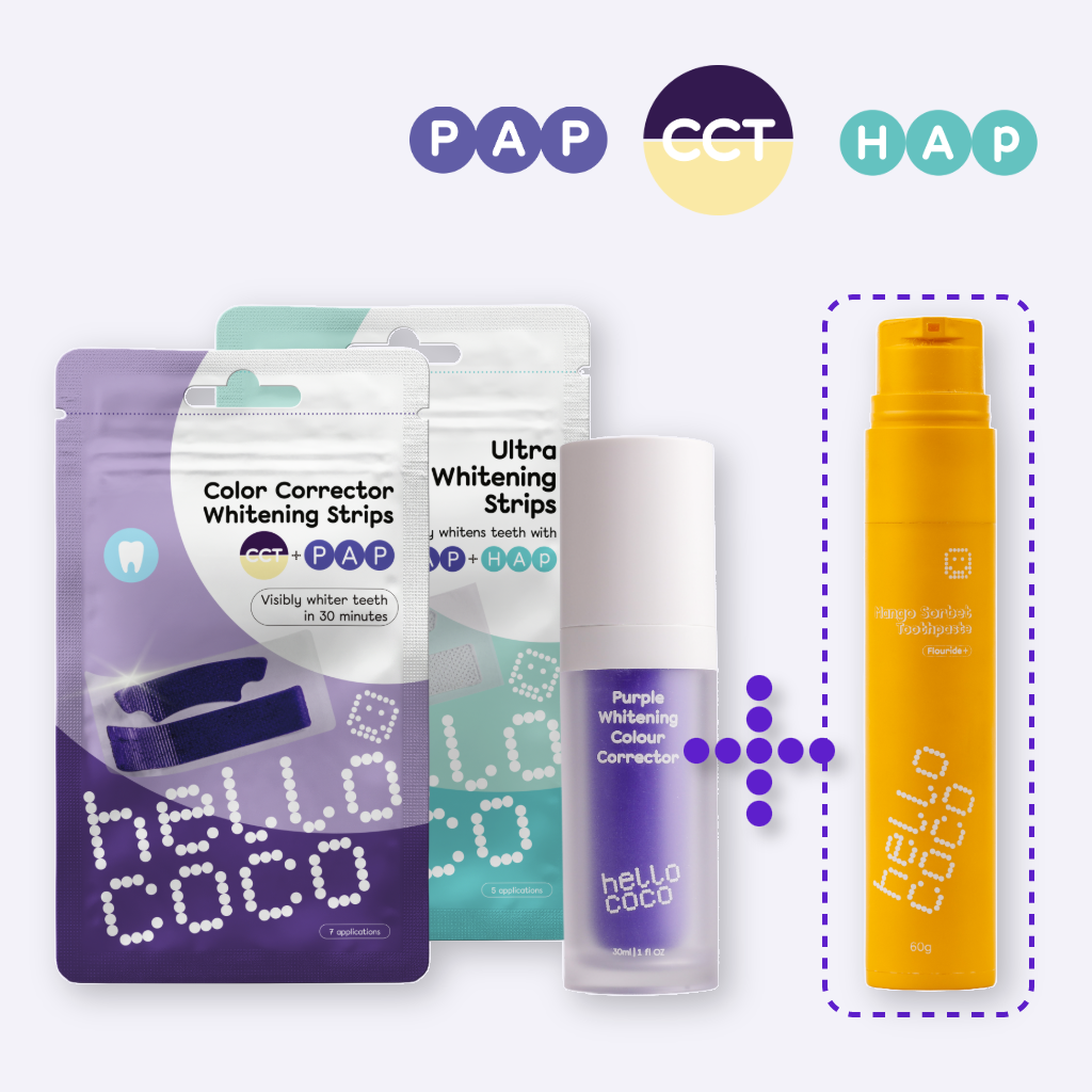 Tříkrokový bělící set + dárek pasta mango