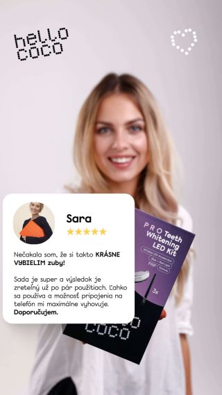 Vaše recenzie nás posúvajú. #hellococo