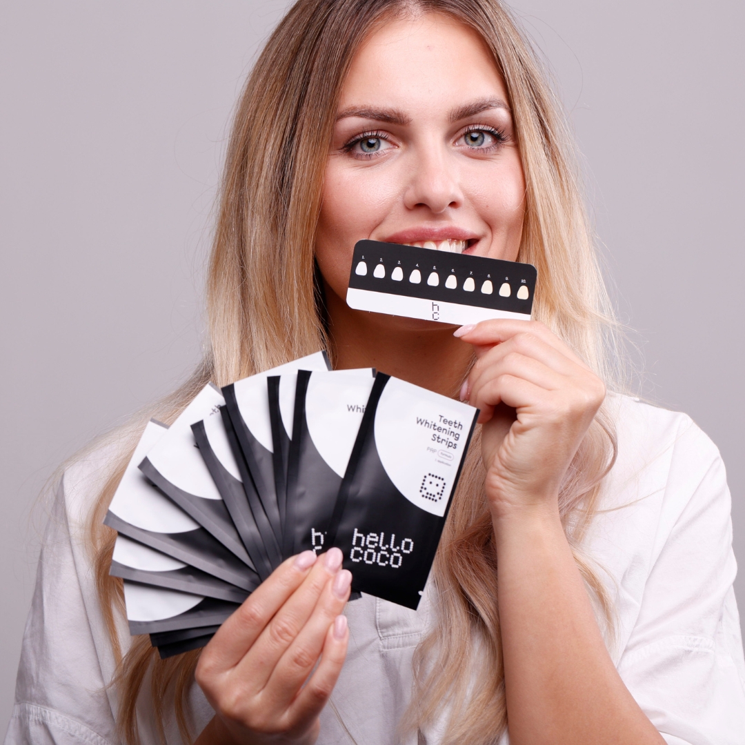 Belilni trakovi za zobe od hello coco: Neboleč in učinkovit spremljevalec na potovanjih