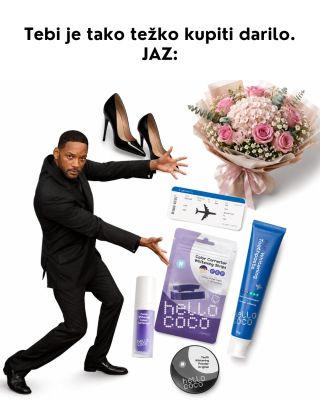 Ko reče, da ne ve, kaj naj ti kupi… 👀 Cvetje? 💐 Da. Čevlji? 👠 Da. Letalska vozovnica? ✈️ Še bolje. hello coco? 💜 to pa...