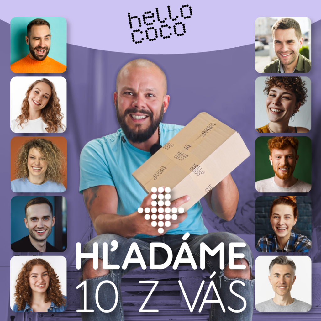 Zapoj sa do hello coco Výzvy: hľadáme 10 ľudí, ktorí chcú belší úsmev