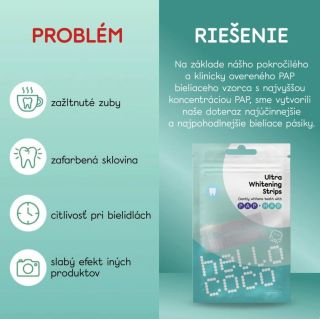 Najvyššia koncetrácia PAP pre ultra účinné bielenie. Zamilujete si ich. #hellococo