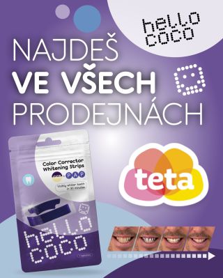 Máme skvělou novinku! hello coco fialové pásky již naleznete také v prodejnách Teta drogerie CZ. 🛍️✨ #hellococo