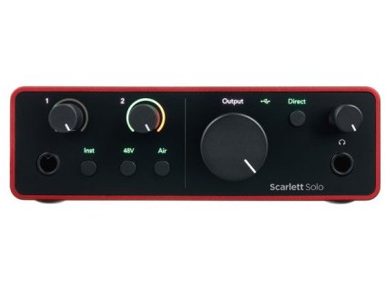 focusrite scarlett solo 4th gen 1