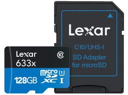 lexar microsdxc 633x 128gb sd adapter