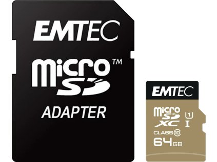 emtec microsdxc 32gb elitegold sd adapter