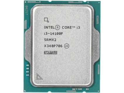 Intel Core i3 14100F Processor Tray PakByte Computers 25050517504067