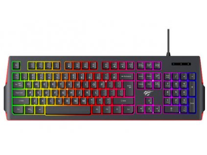 Membránová herní klávesnice Havit KB866L RGB