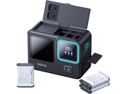 llano np bx1 3 in 1 battery charger power bank lcd