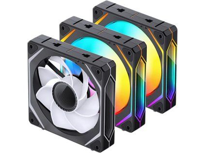 jonsbo zl 120b reverse argb 120mm 3 pack black