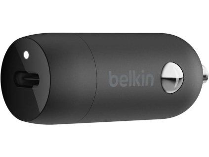 belkin usb c 18w car charger black