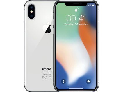 apple iphone x 64gb stribrna 214208