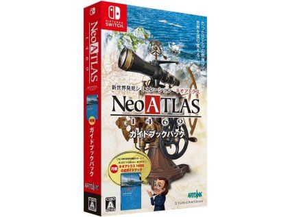 neo atlas 1469 guide book pack switch used good condition en