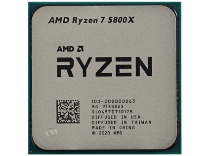 AMD Ryzen 7 5800X, Tray, PC, 8C16T, 3.8 4.7 GHz, No GPU (1) (1)