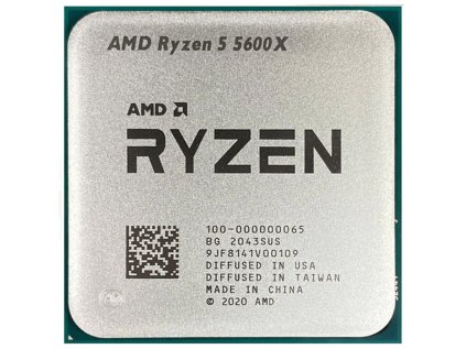 amd ryzen 5 5600x processor tray packed