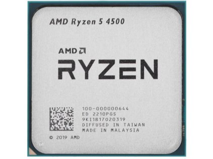 AMD Ryzen 5 4500, Tray, PC, 6C12T, 3.6 4.1 GHz, No GPU