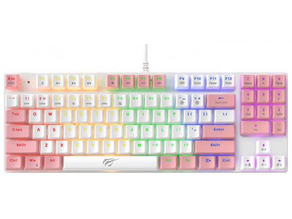 cze pl Gaming keyboard KB512L PRO white pink 30742 2