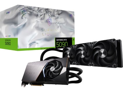 GeForce RTX 5090 32G SUPRIM LIQUID SOC boxcard V2