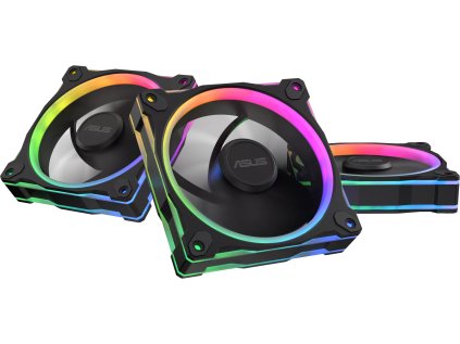 ASUS PRIME MR120 ARGB Reverse Fan - Triple Pack (Black)