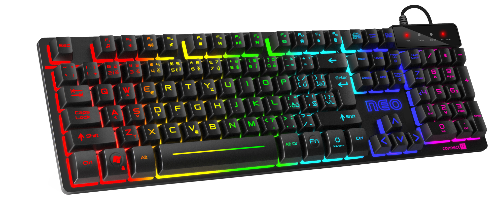 CONNECT IT NEO Pro Gaming Black - CZ/SK