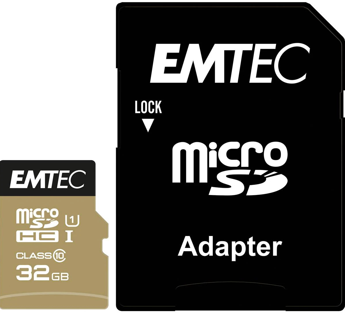 EMTEC EliteGold microSD 32GB + SD adapter