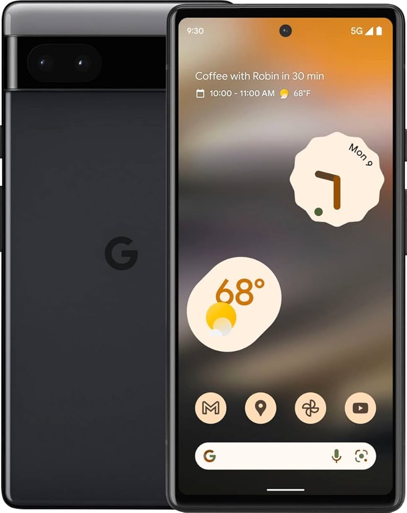 Google Pixel 6a 5G 6+128GB - Charcoal Stav: C