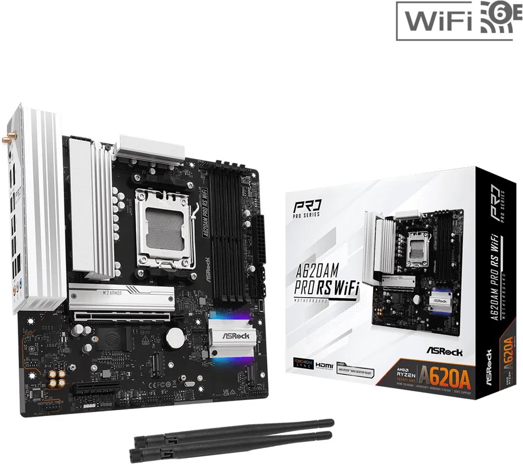 ASRock A620AM PRO RS WIFI
