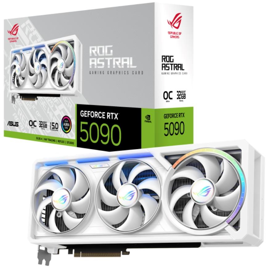 ASUS ASUS ROG ASTRAL GeForce RTX 5090 WHITE OC 32GB