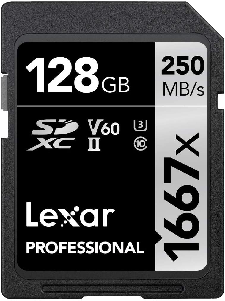 Lexar SDXC Professional 1667x 128GB