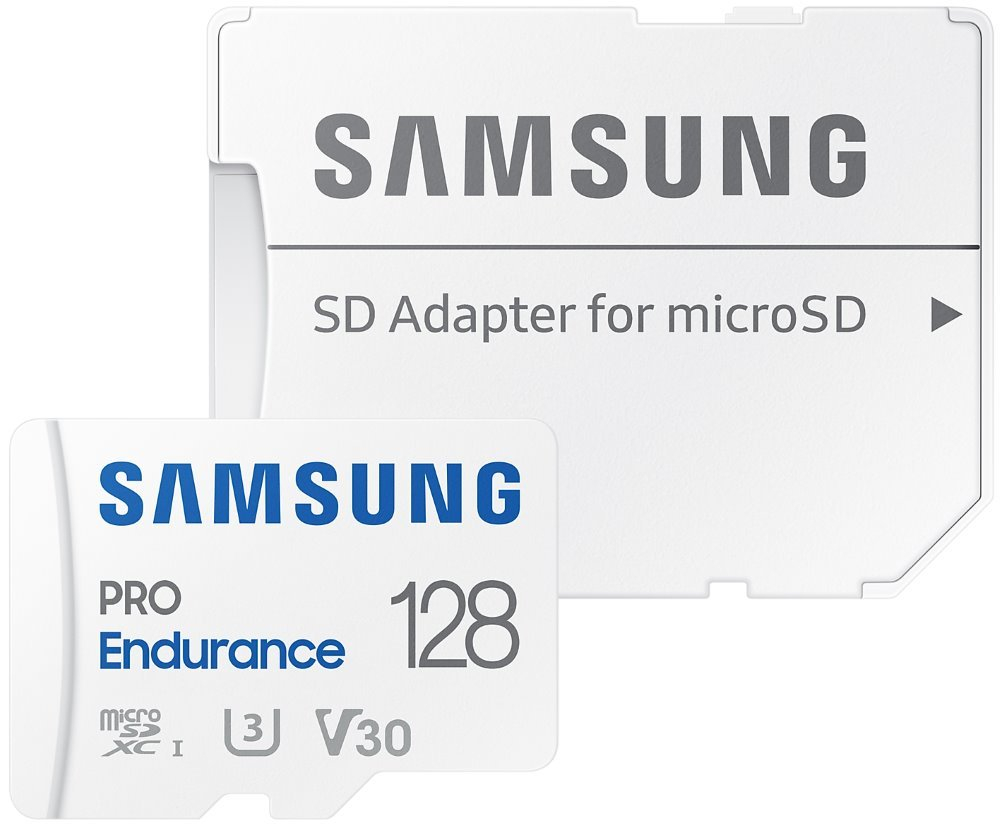 Samsung microSDXC 128GB PRO Endurance + SD adapter