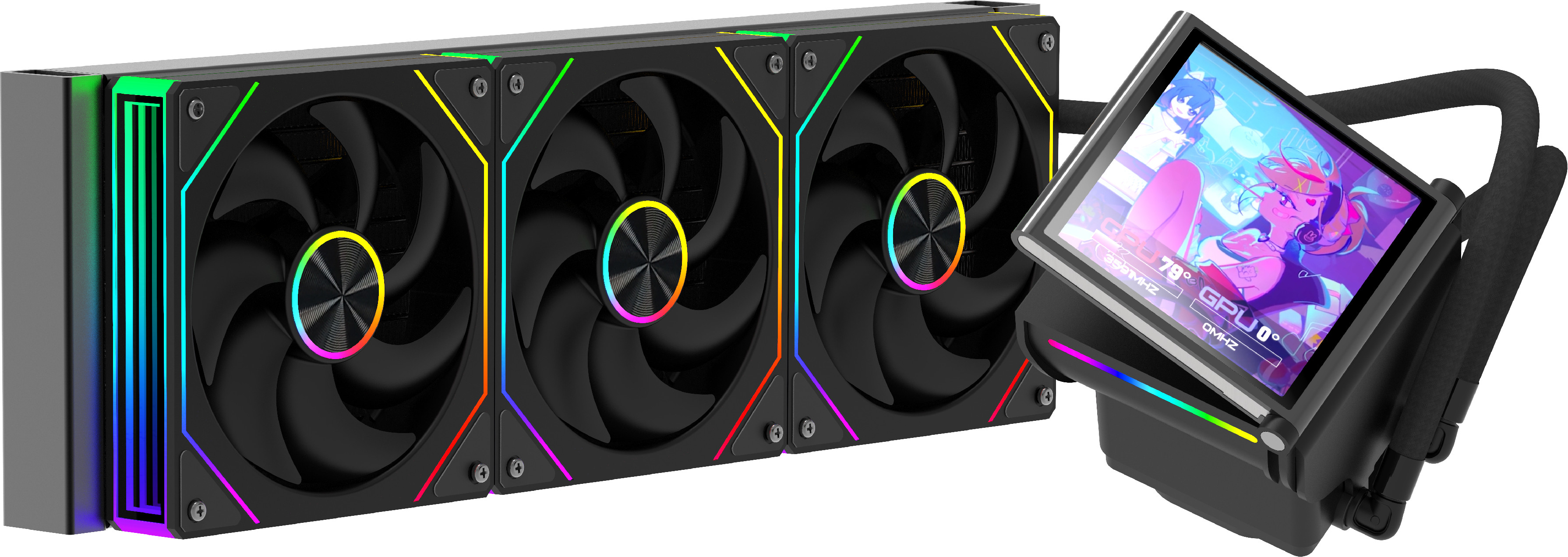 ProGaming GLACIER VIEW 360 Black