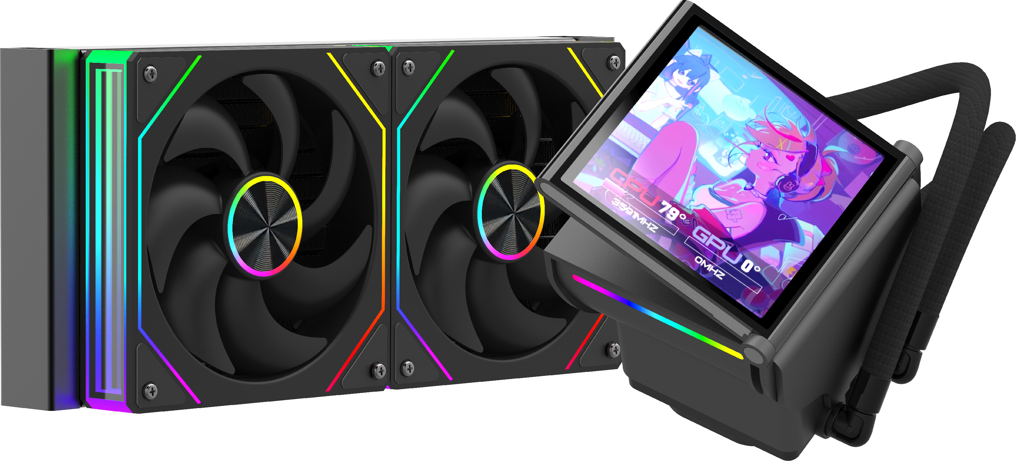 ProGaming GLACIER VIEW 240 Black
