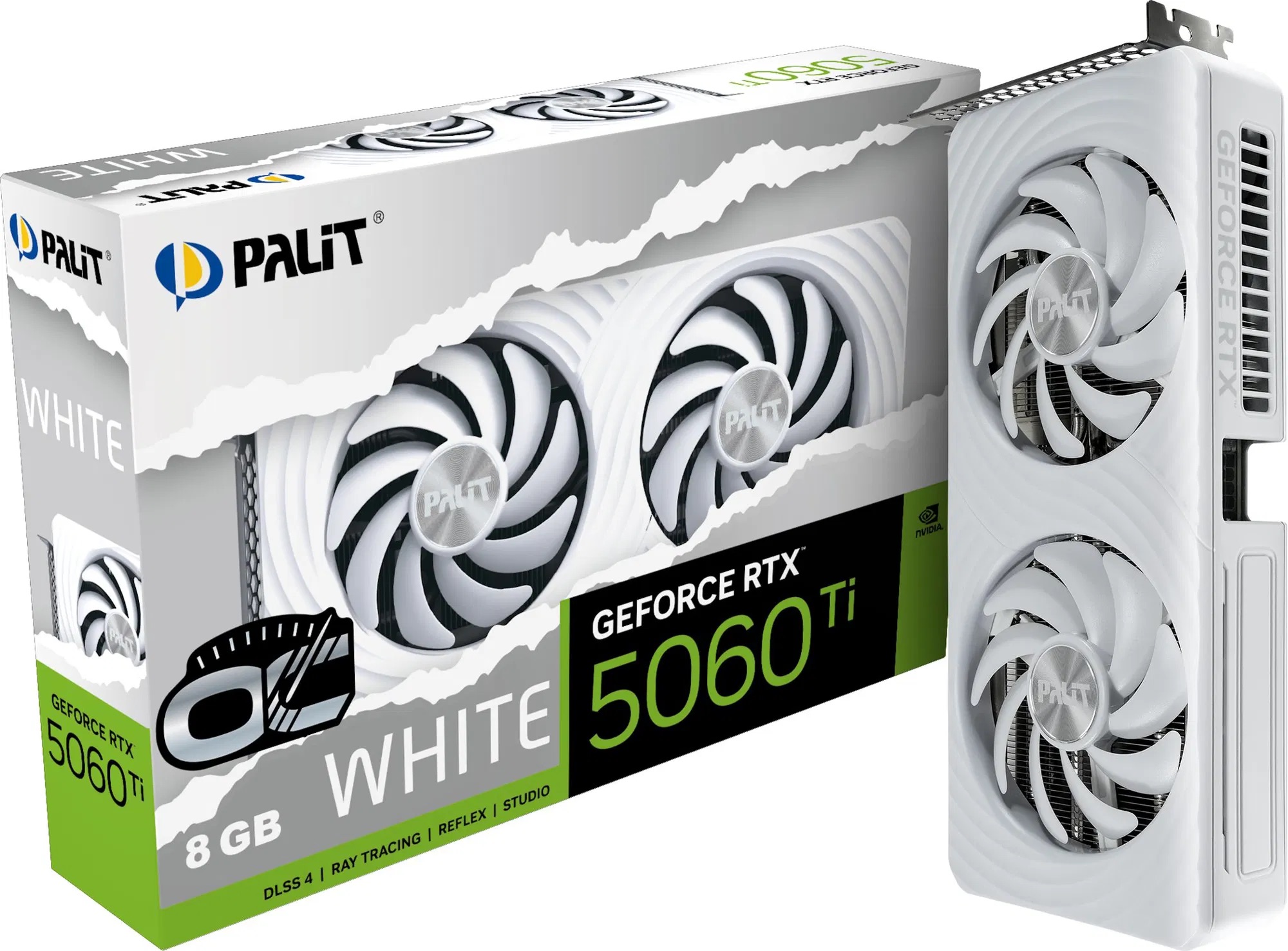 PALiT GeForce RTX 5060 Ti WHITE OC 8GB
