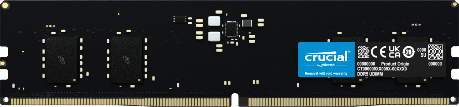 Crucial 8GB (1x8GB) DDR5 5600MHz CL46