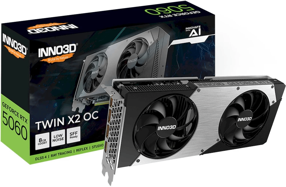 Inno3D GeForce RTX 5060 Twin X2 OC 8GB