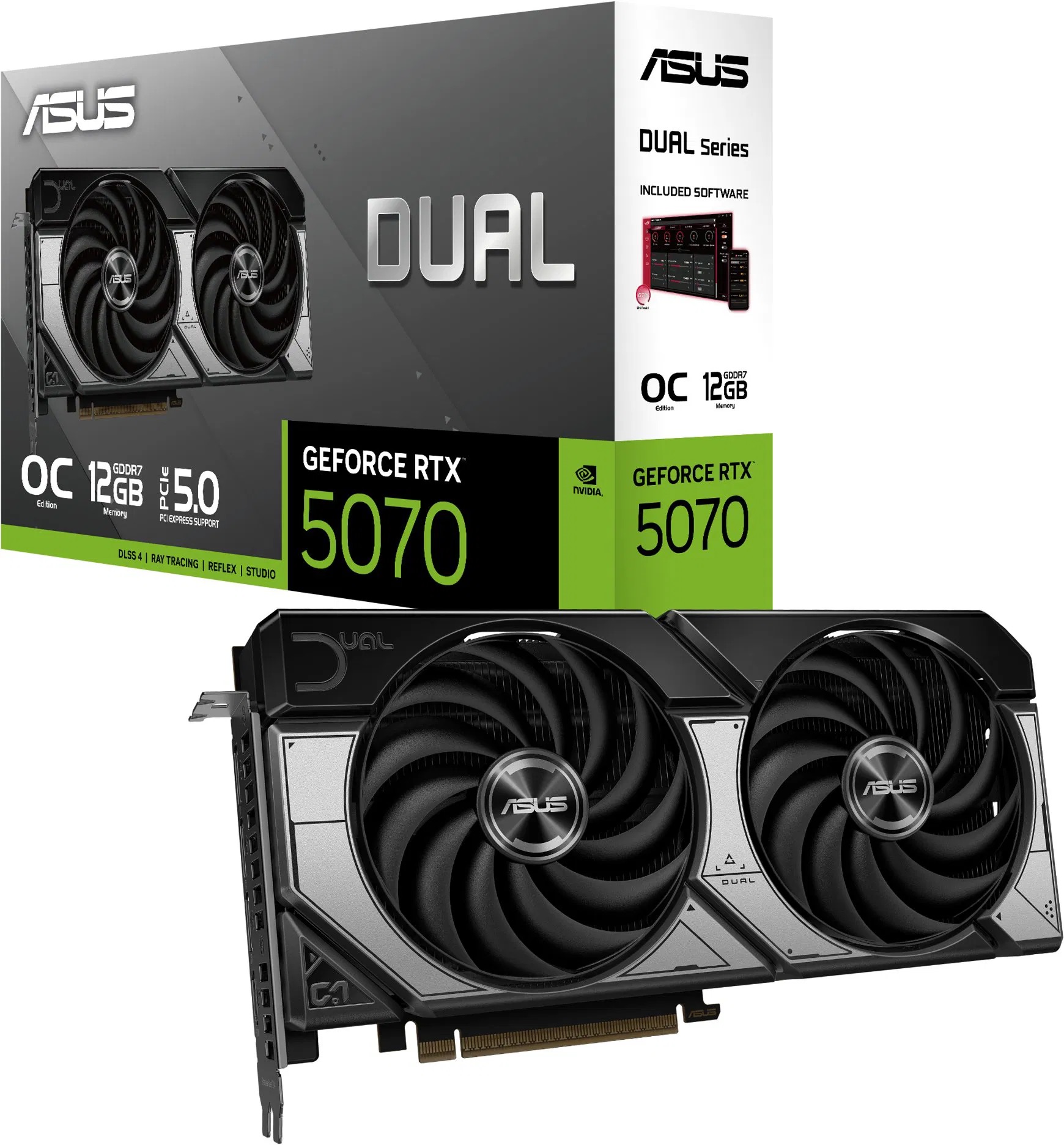 ASUS ASUS DUAL GeForce RTX 5070 12GB OC