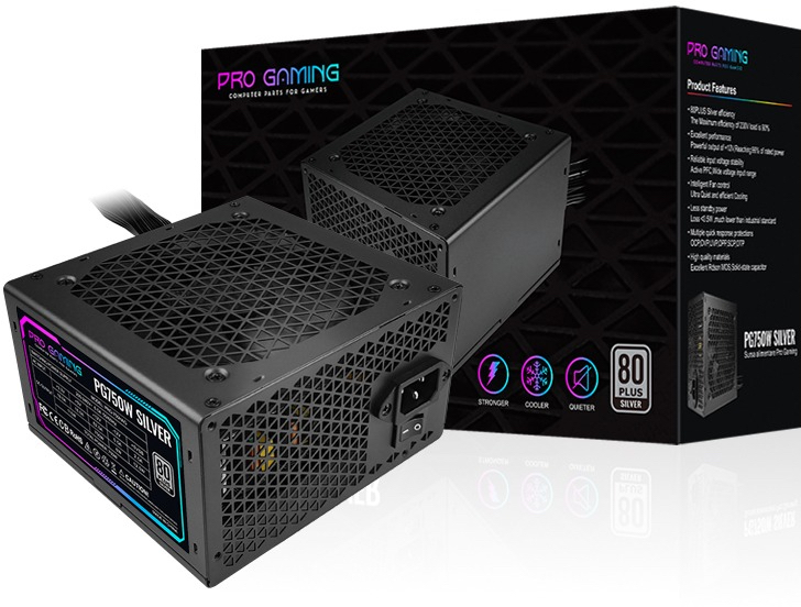 ProGaming GM Series 750W 80 PLUS Silver