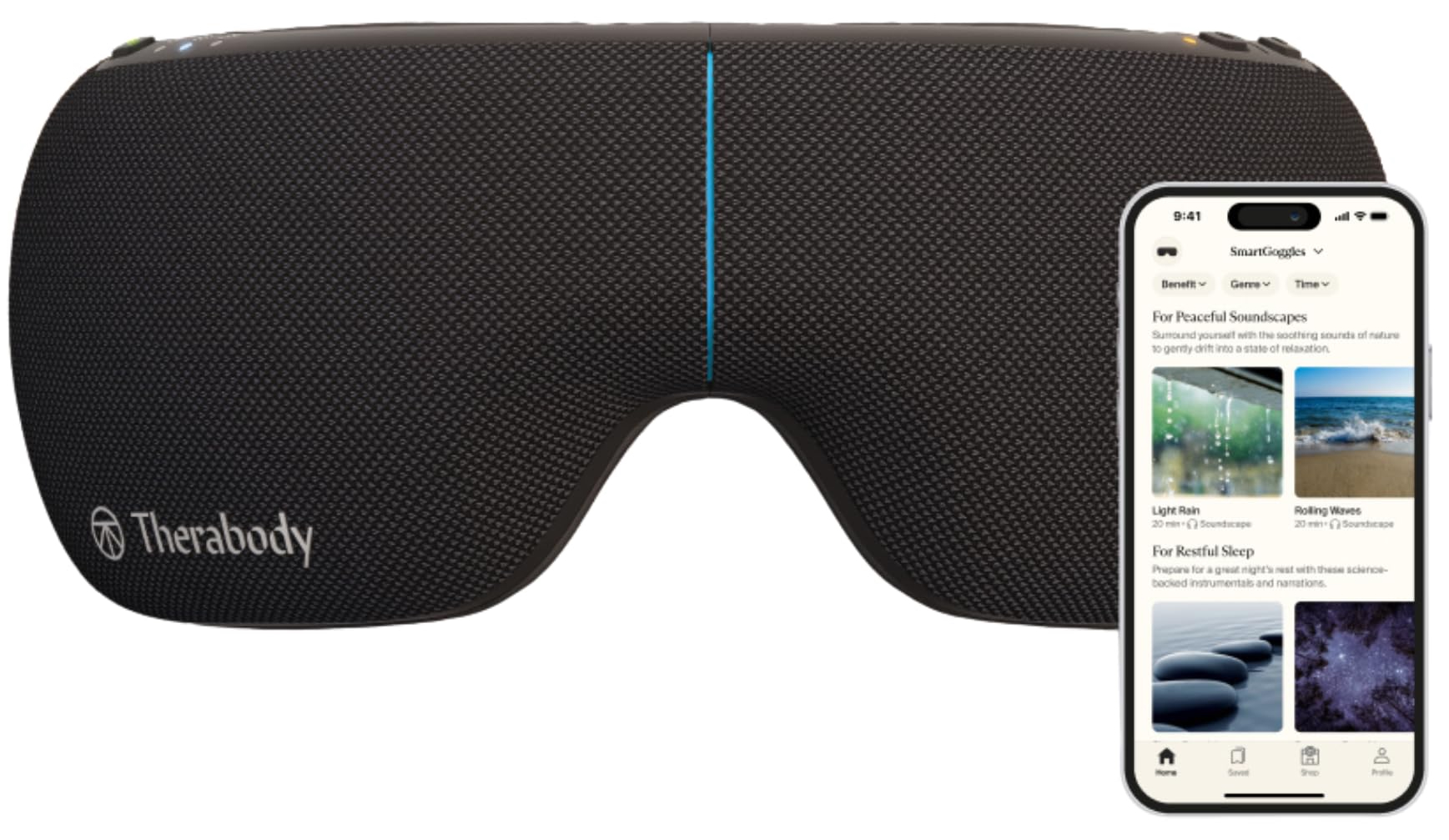 Therabody SmartGoggles 2.0 - Black