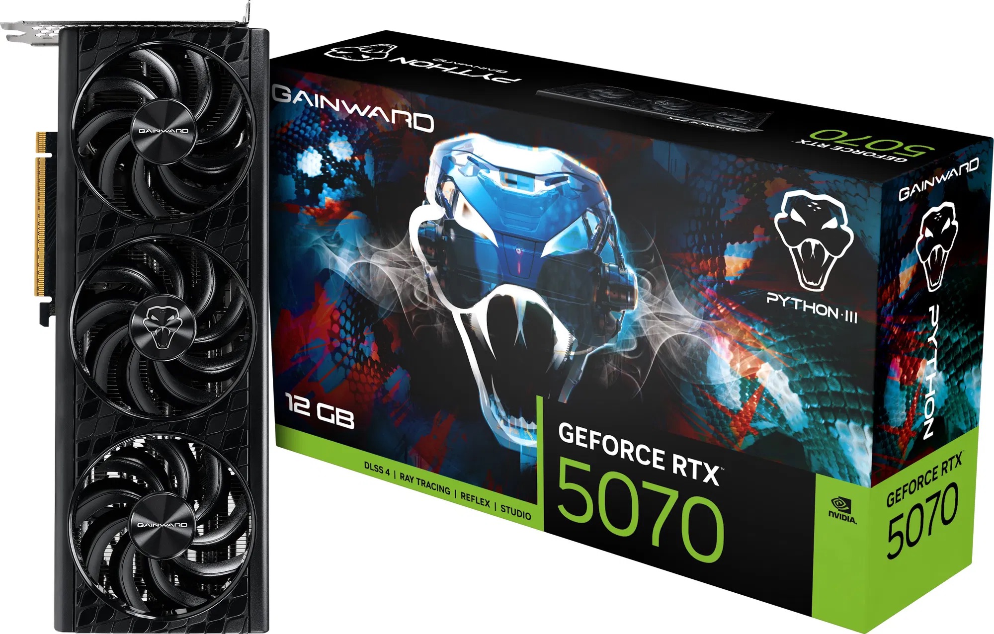 Gainward GeForce RTX 5070 Python III 12GB