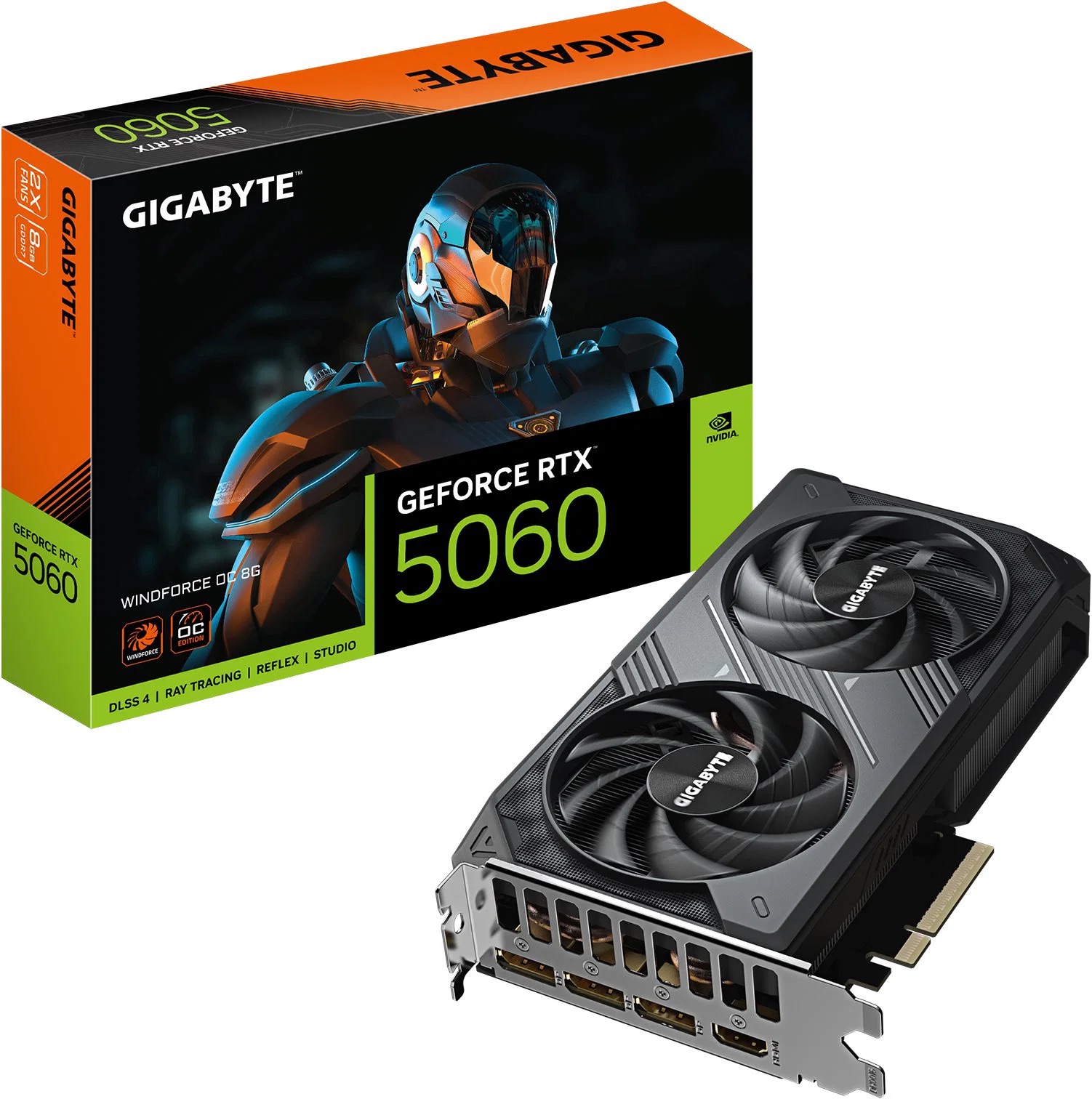 GIGABYTE GeForce RTX 5060 WINDFORCE OC 8GB