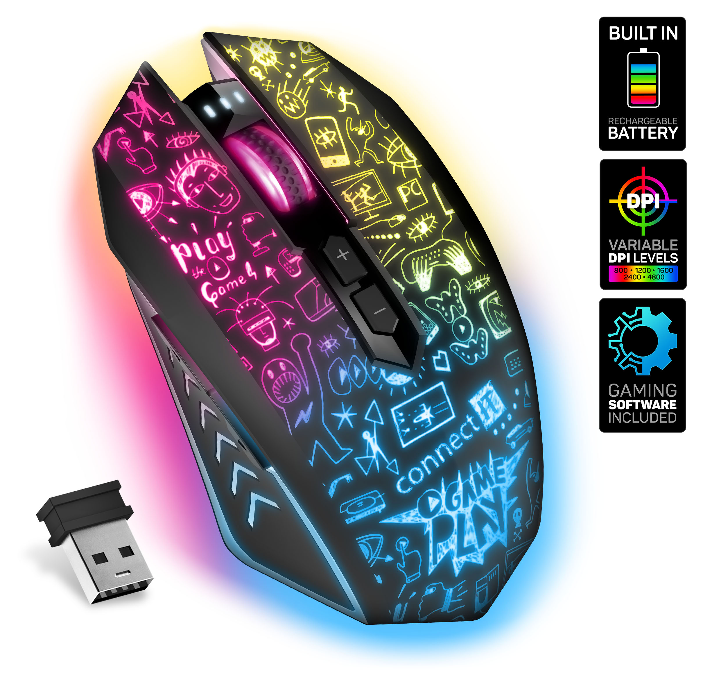 CONNECT IT DOODLE 2 PRO Black