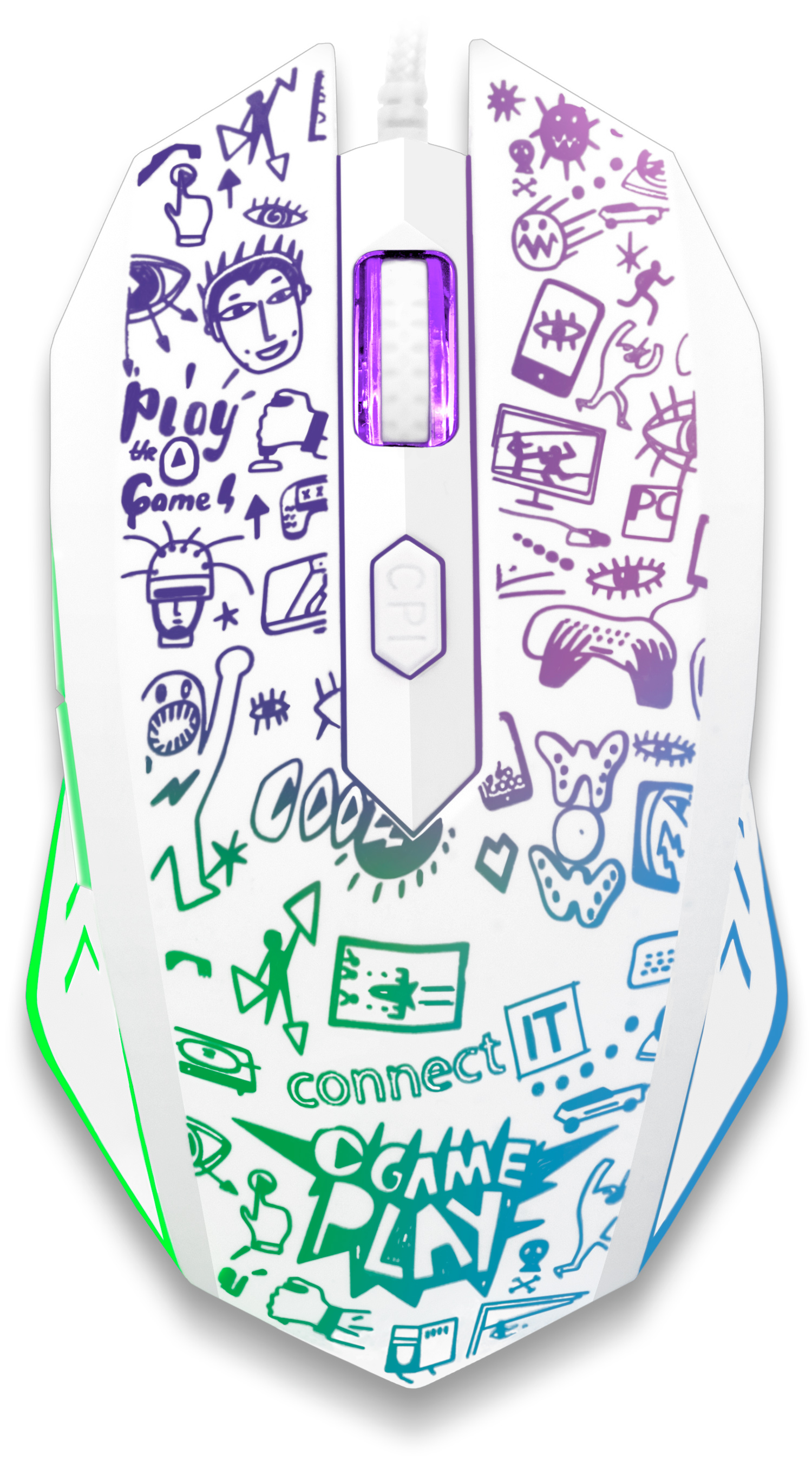 CONNECT IT DOODLE WHITE Limited Edition