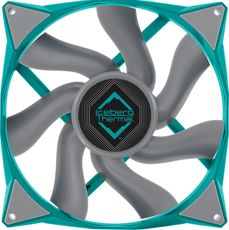 Iceberg Thermal IceGALE Xtra 140mm - Turquoise