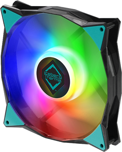 Iceberg Thermal IceGALE ARGB 140mm - Turquoise