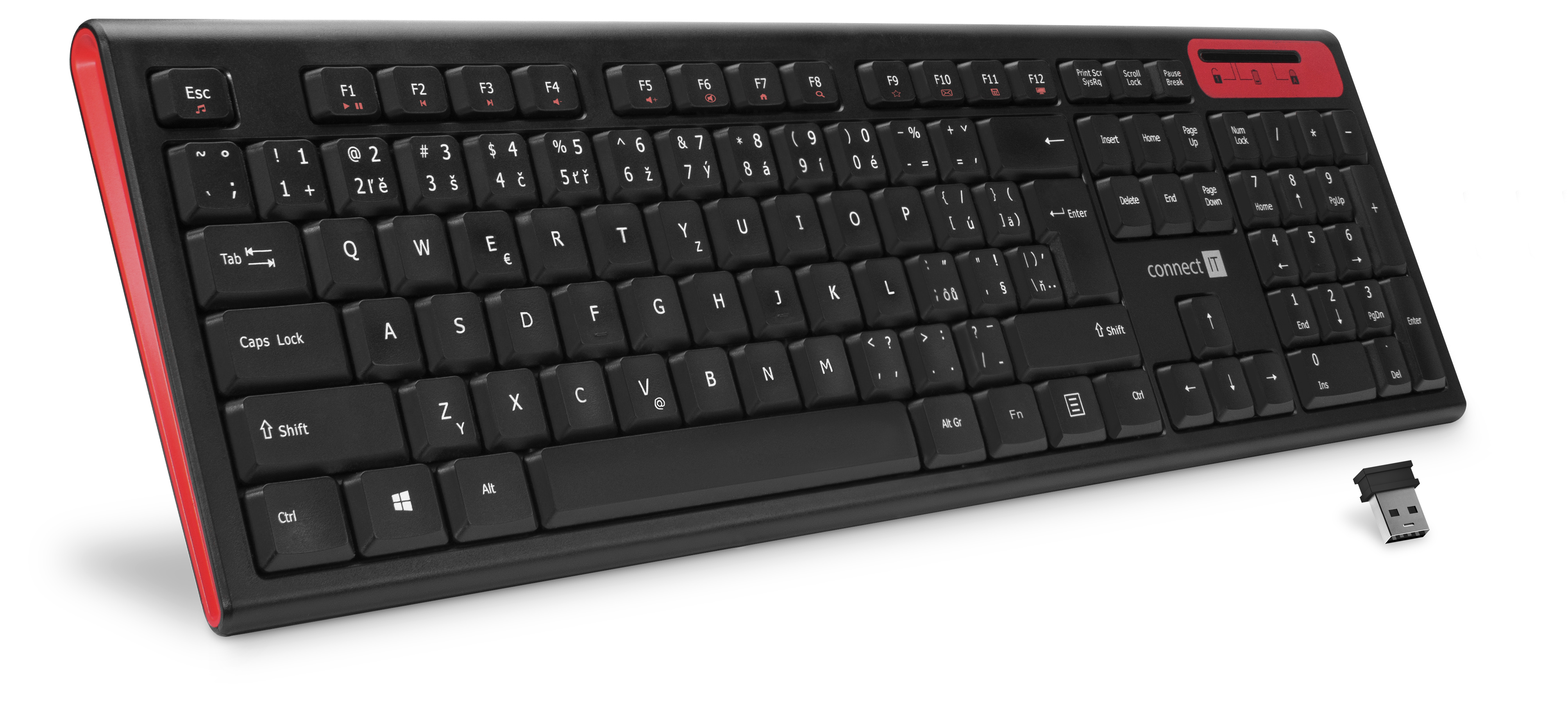 CONNECT IT CKB-3000-CS Black - CZ/SK