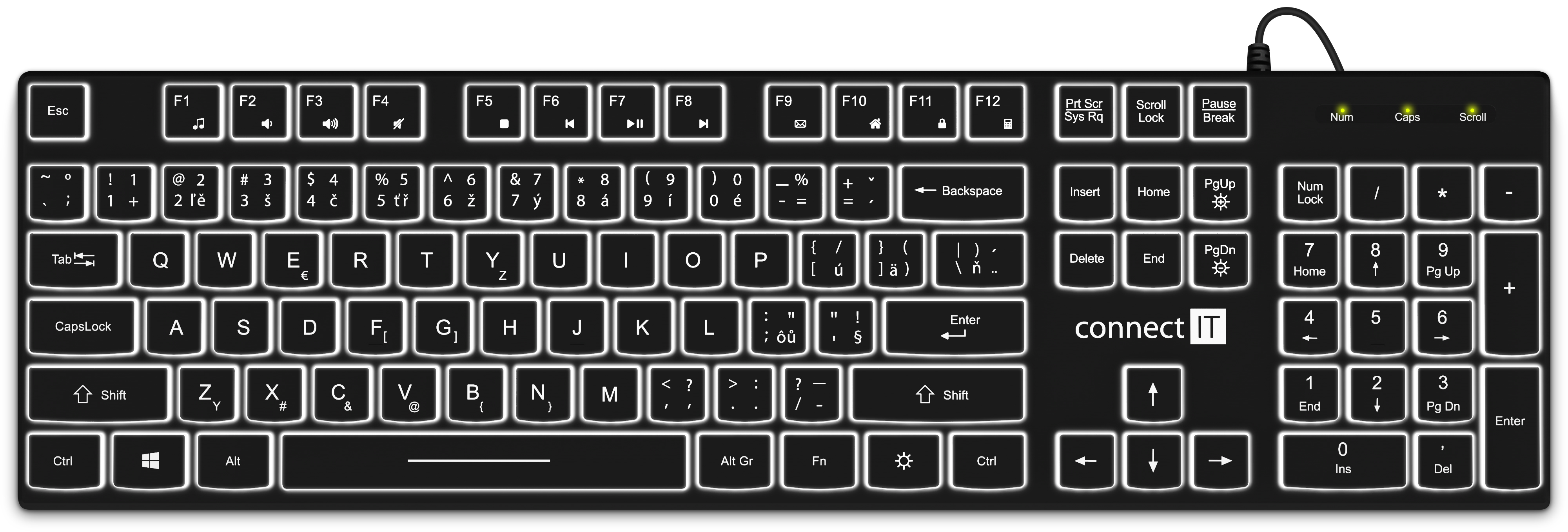 CONNECT IT Chocolate WhiteStar Black - CZ/SK