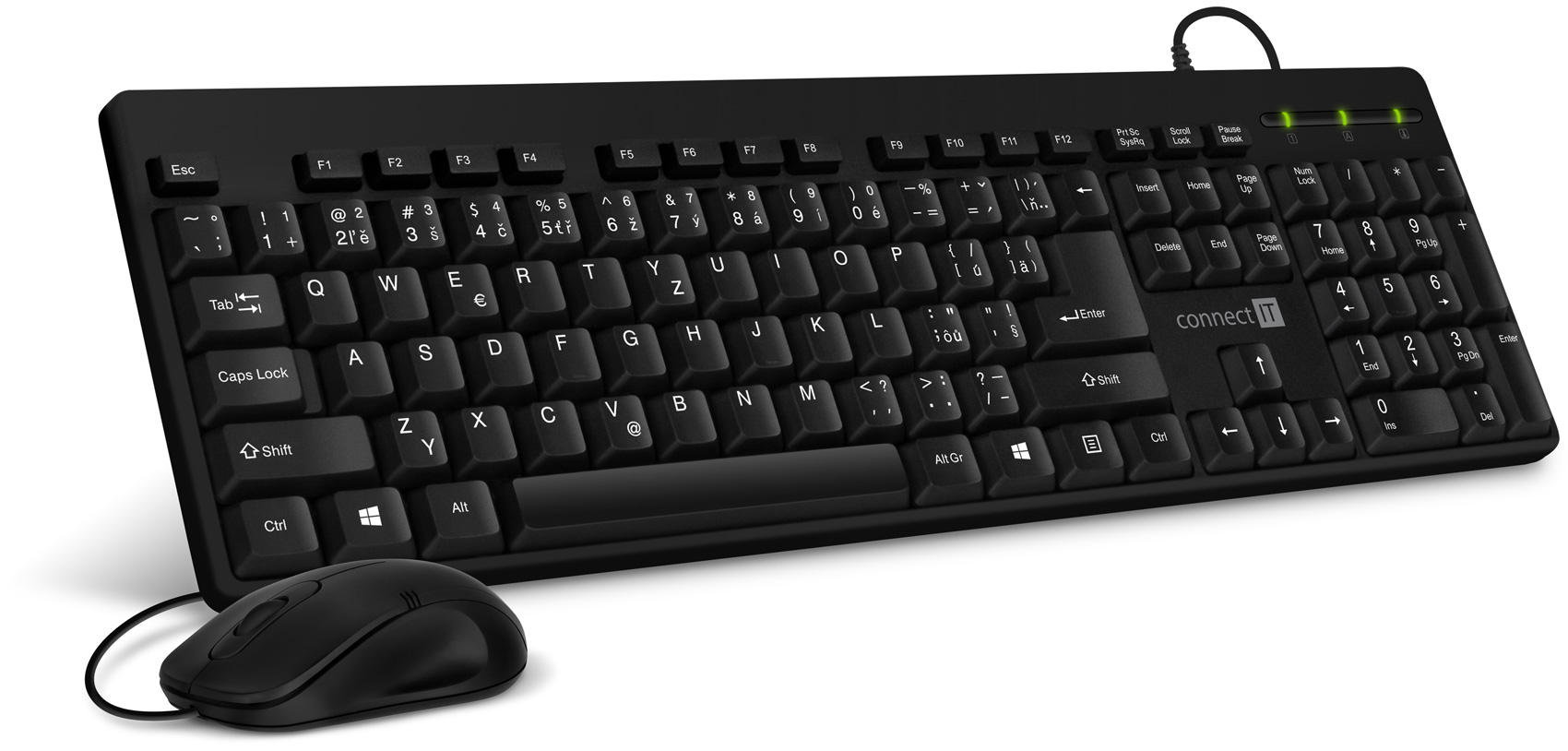 CONNECT IT CKM-4000-CS Black - CZ/SK