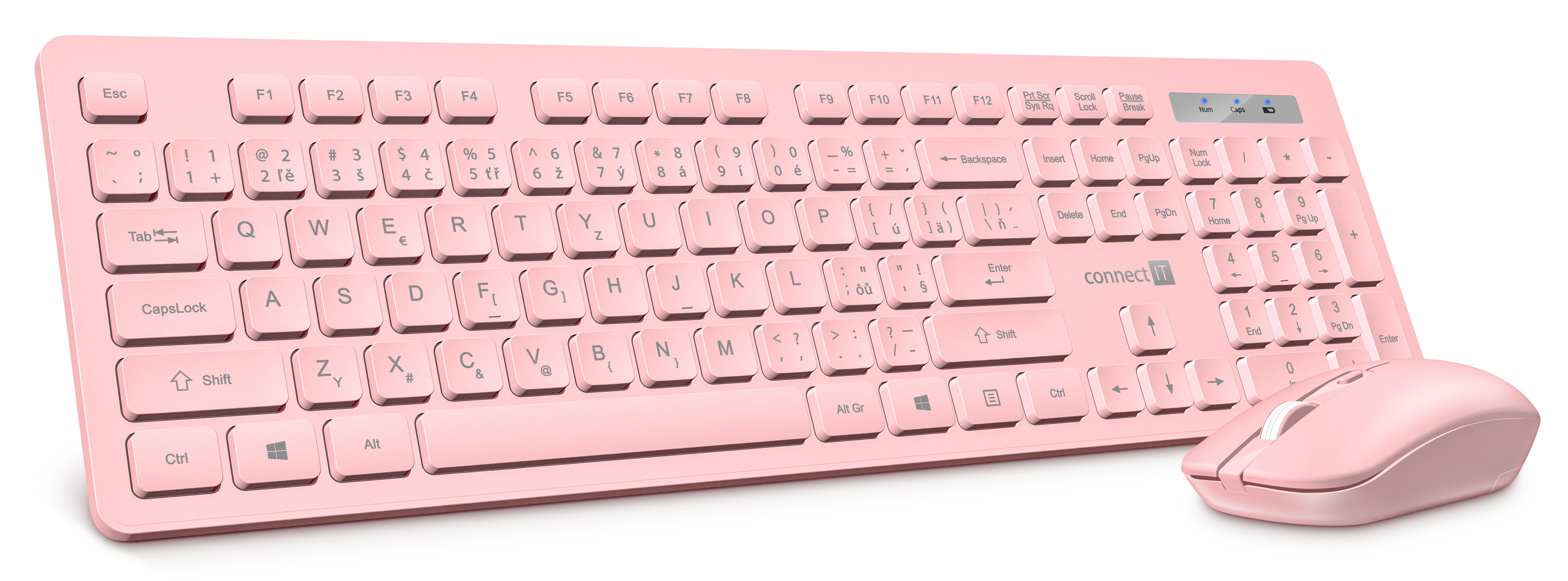 CONNECT IT Wireless FashionCombo2 Pink - CZ/SK
