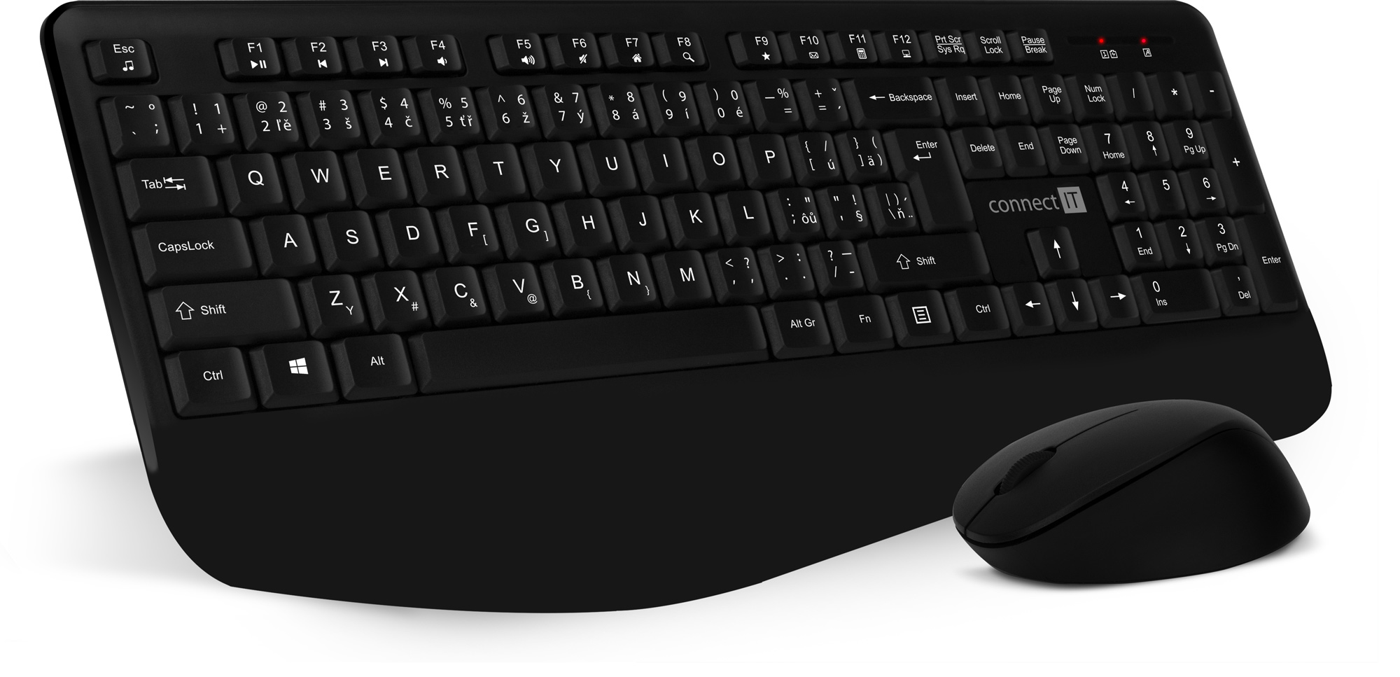 CONNECT IT CKM-7803-CS Black - CZ/SK