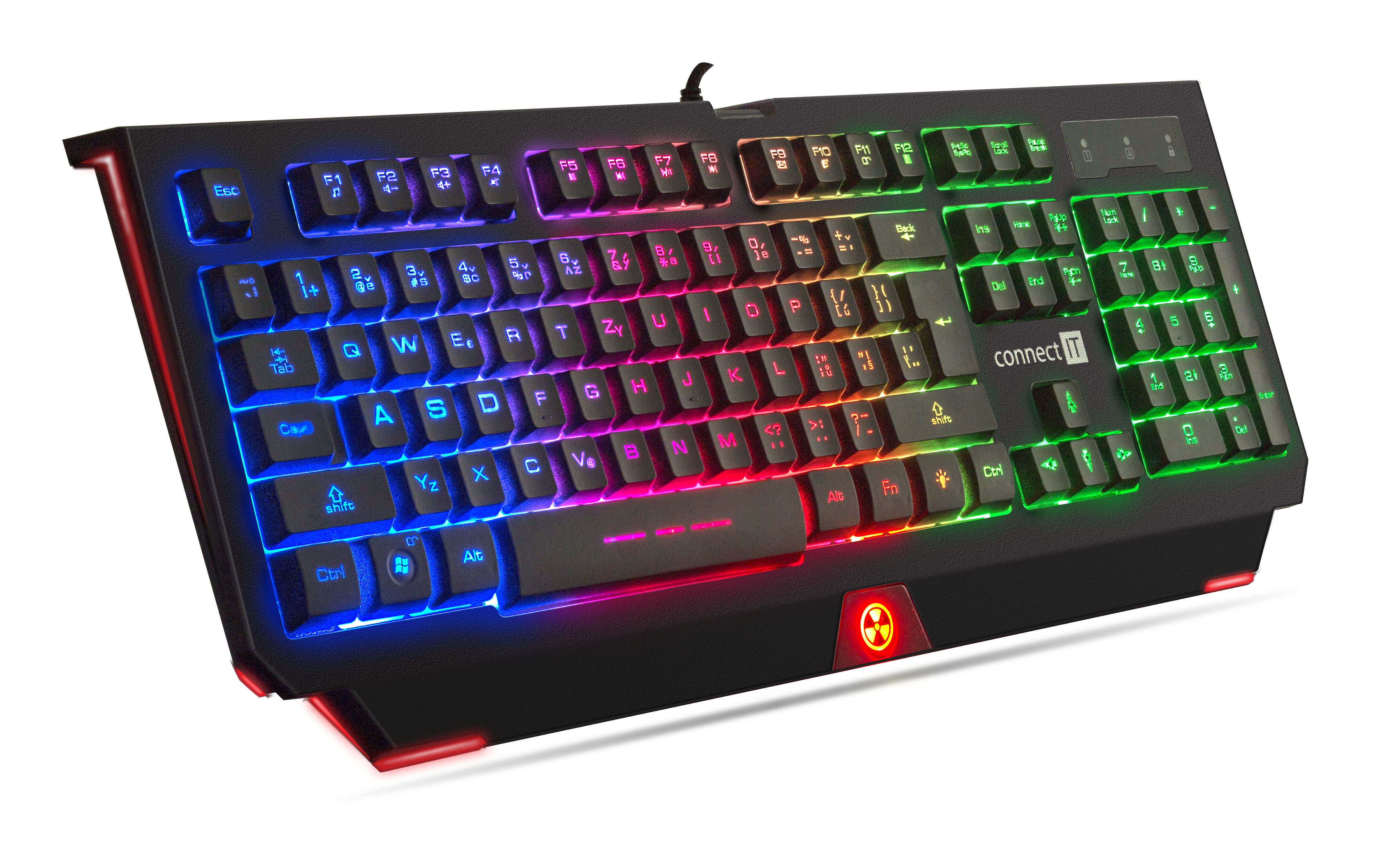 CONNECT IT BATTLE RNBW Red-Black CZ/SK